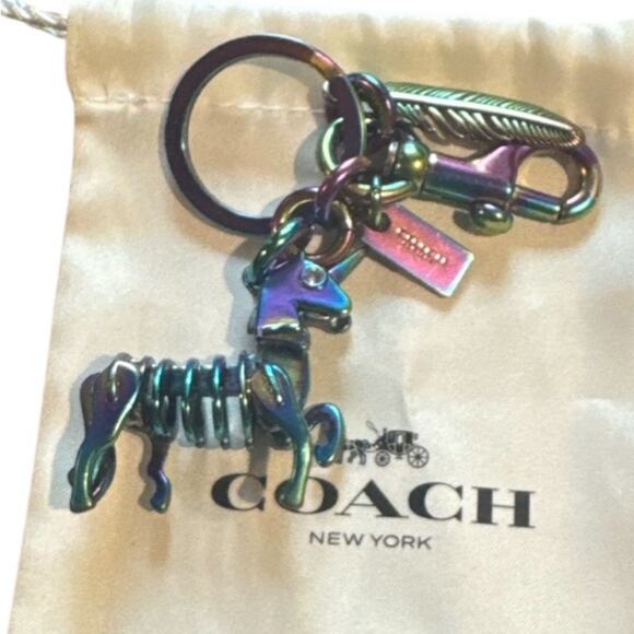 Coach Anodized Uni Unicorn Bag Charm Style No. 22949 - Picture 6 of 11